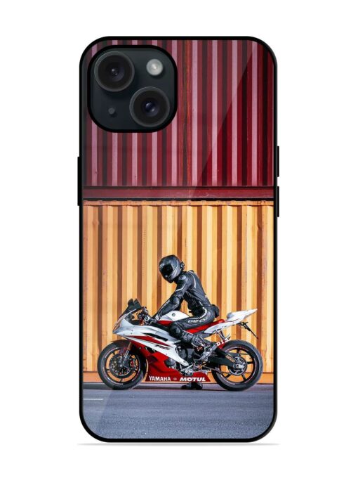 Bike Rider Glossy Metal TPU Case Zapvi