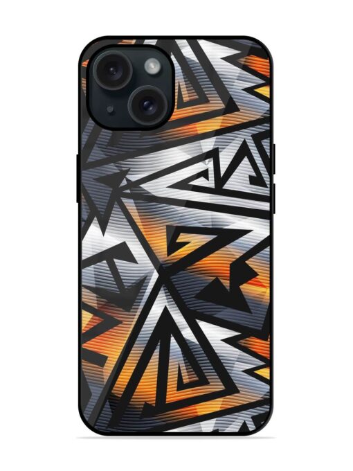 Abstract Metal Effect Glossy Metal TPU Case Zapvi