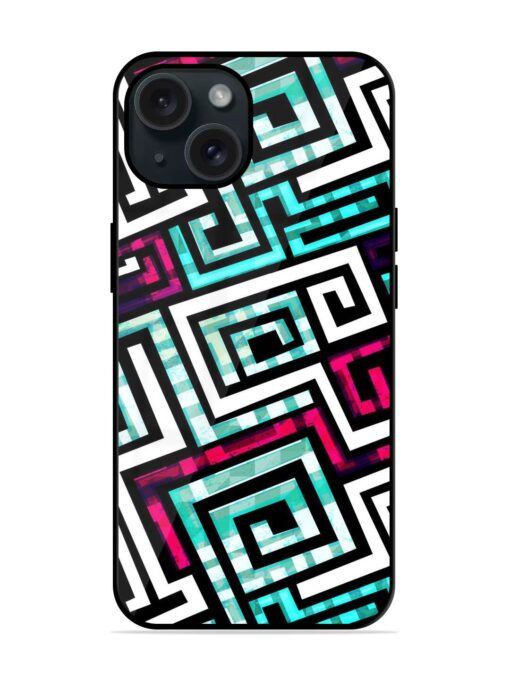 Spiral Seamless Pattern Glossy Metal TPU Case Zapvi