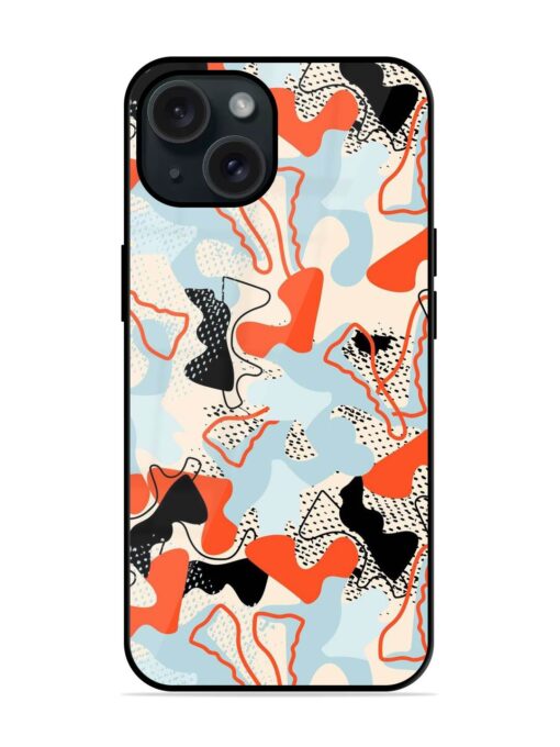 Abstract Seamless Backdrop Glossy Metal TPU Case Zapvi