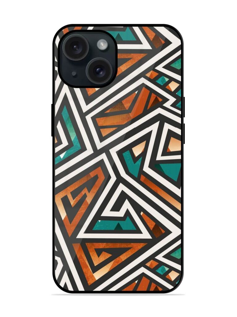 Buy African Geometric Seamless Glossy Metal TPU Case at Rs. 249 Only ...