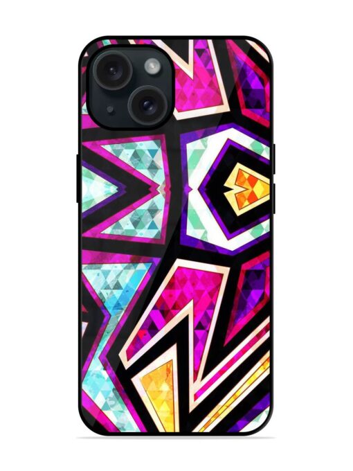 Diamond Geometric Seamless Glossy Metal TPU Case Zapvi