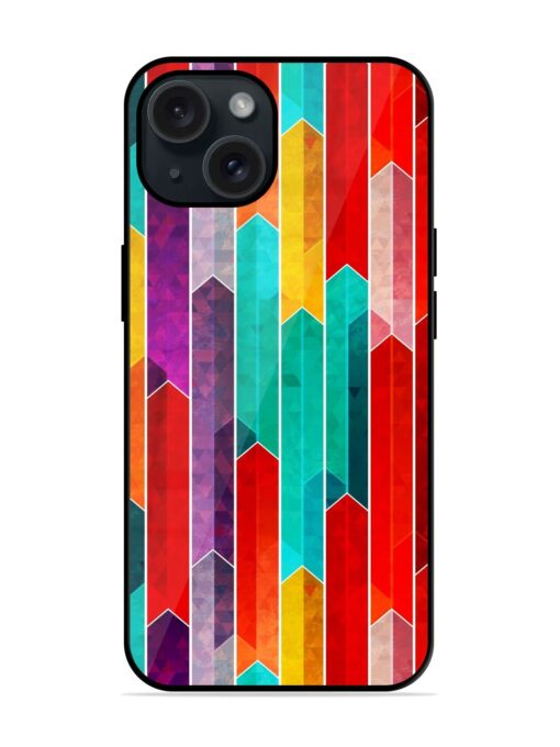 Graffiti Geometric Seamless Glossy Metal TPU Case Zapvi