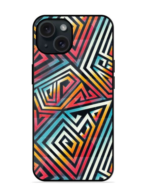 Graffiti Seamless Pattern Glossy Metal TPU Case Zapvi