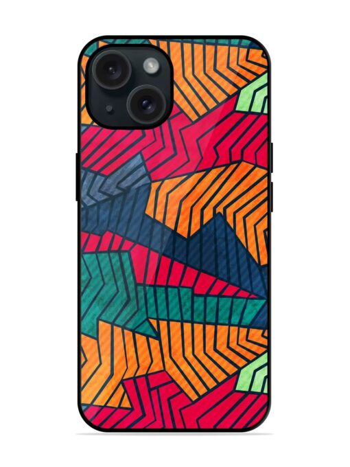 Grunge Mosaic Seamless Glossy Metal TPU Case Zapvi