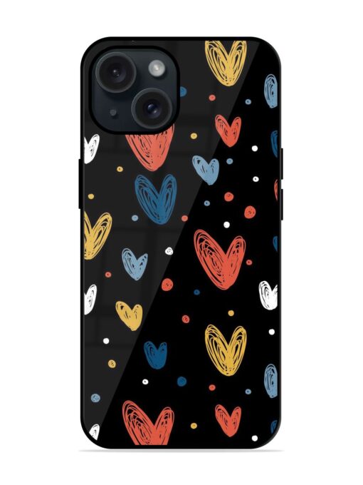 Happy Valentines Day Glossy Metal TPU Case Zapvi