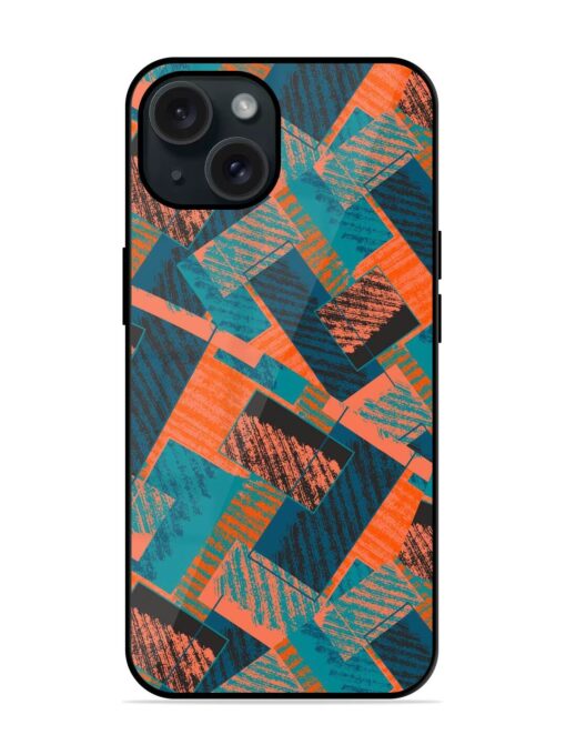 Seamless Abstract Pattern Glossy Metal TPU Case Zapvi