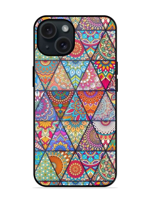 Seamless Mandalas Pattern Glossy Metal TPU Case Zapvi