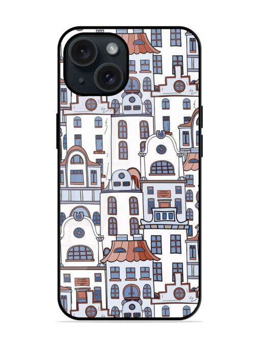 Seamless Pattern Hand Drawn Glossy Metal TPU Case Zapvi