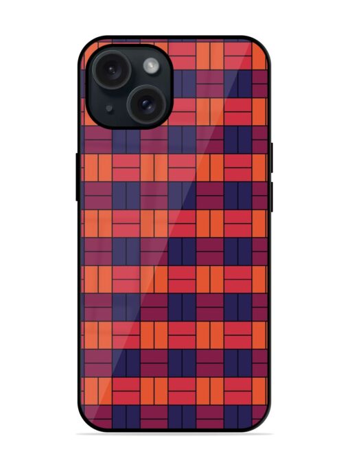 Seamless Pattern Parquet Glossy Metal TPU Case Zapvi