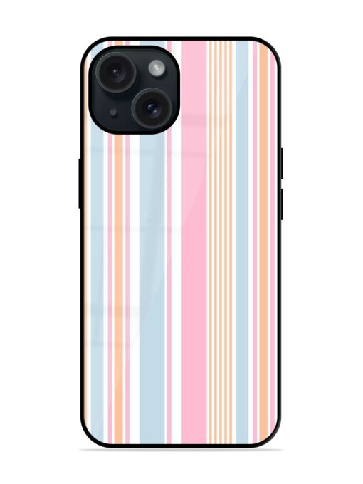 Stripe Seamless Pattern Glossy Metal TPU Case Zapvi