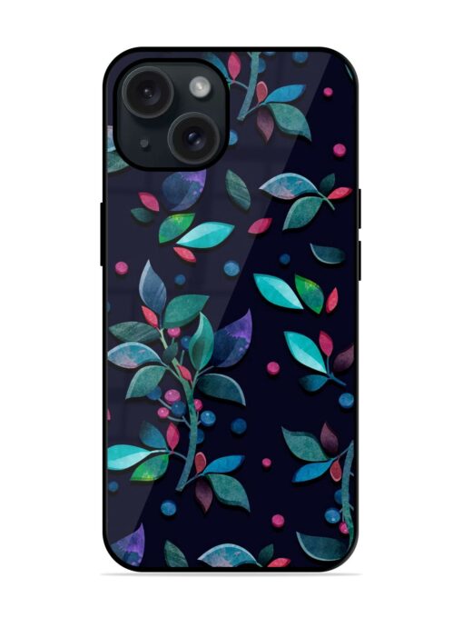 Decorative Watercolor Flower Glossy Metal TPU Case Zapvi