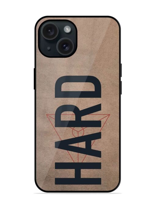 Hard Typo Glossy Metal TPU Case Zapvi