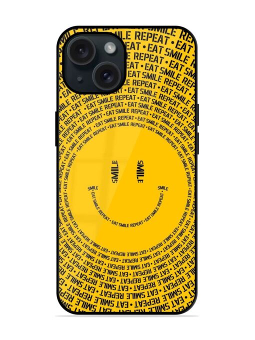 Smiley Glossy Metal TPU Case Zapvi