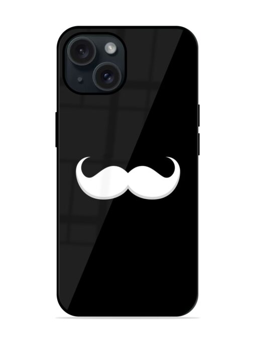 Mustache Vector Glossy Metal TPU Case Zapvi