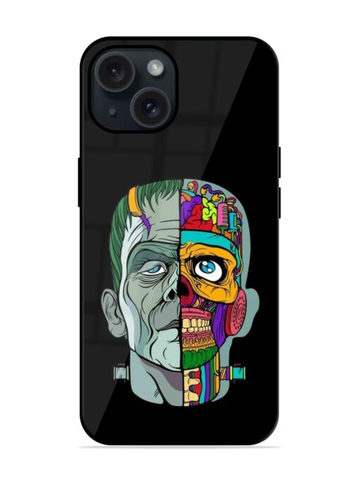 Men Vs Skull Glossy Metal TPU Case Zapvi