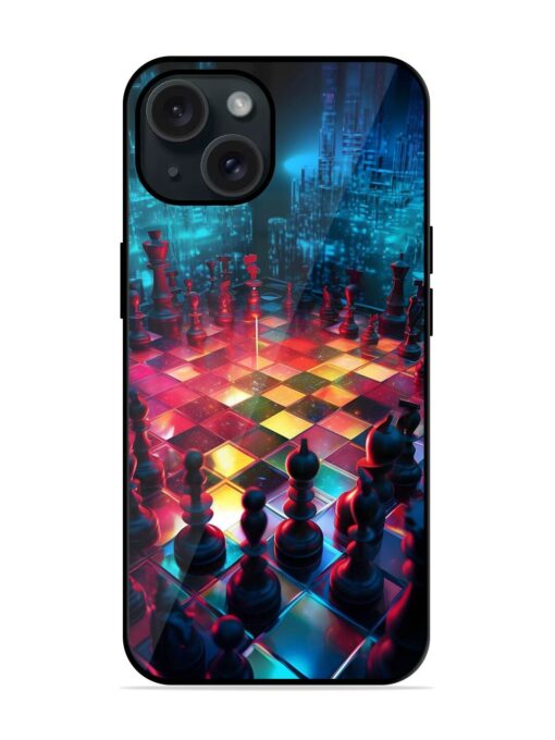 Chess Table Glossy Metal TPU Case Zapvi