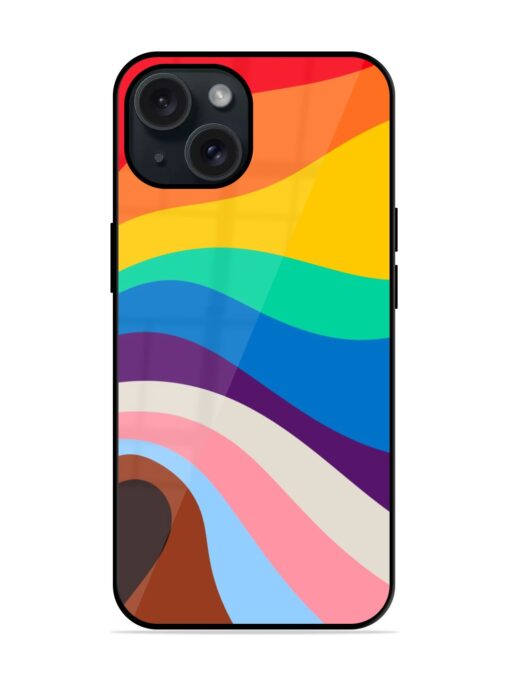 Minimal Pride Art Glossy Metal TPU Case Zapvi