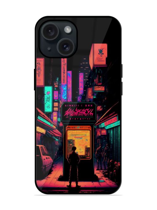 Retro Vibe Of Tokyo Glossy Metal TPU Case Zapvi