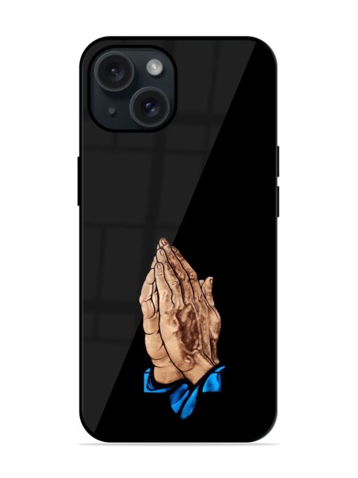 Praying Hands Glossy Metal TPU Case Zapvi