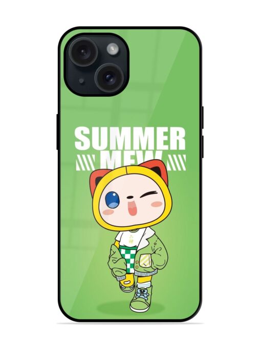 Summer Mew Glossy Metal TPU Case Zapvi