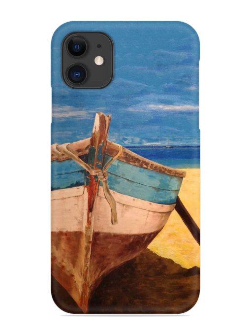 Canvas Painting Snap Case for Apple Iphone 11 Zapvi