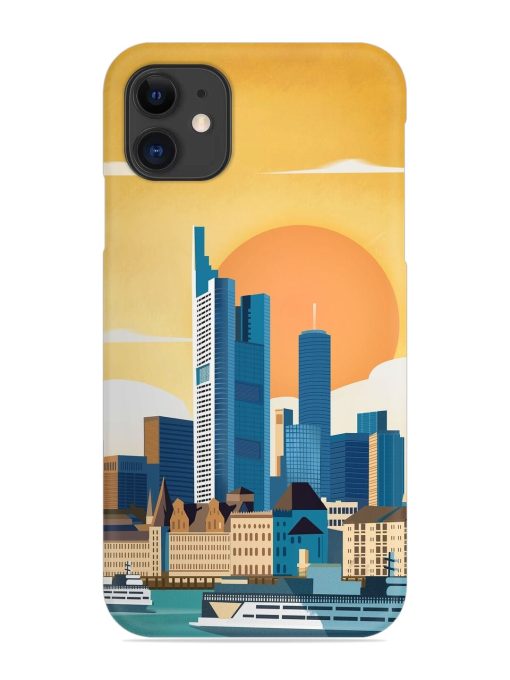 Germany Frankfurt Snap Case for Apple Iphone 11 Zapvi