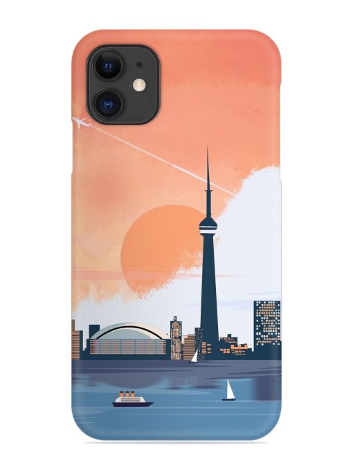 Toronto Canada Snap Case for Apple Iphone 11 Zapvi