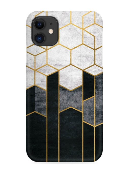 Cube Marble Art Snap Case for Apple Iphone 11 Zapvi