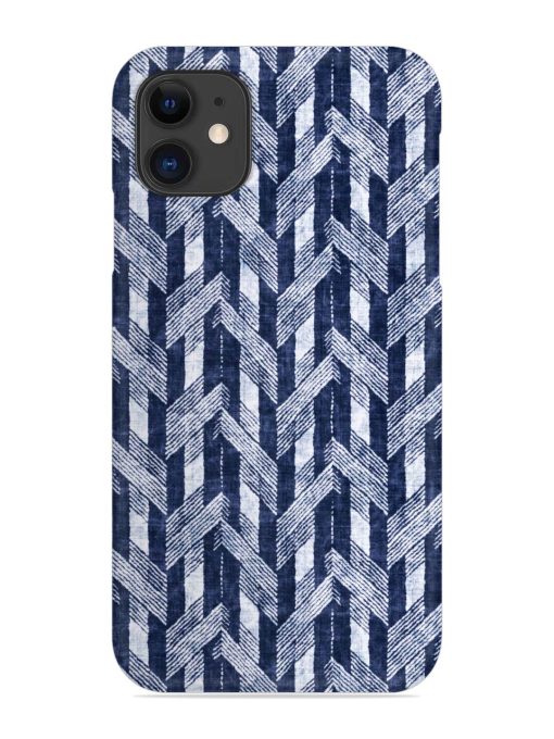 Abstract Herringbone Motif Snap Case for Apple Iphone 11 Zapvi