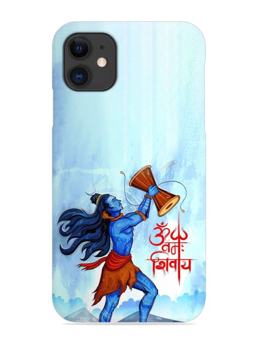 Illustration Lord Shiva Snap Case for Apple Iphone 11 Zapvi