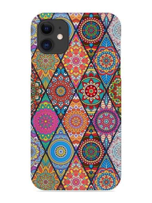 Seamless Tile Pattern Snap Case for Apple Iphone 11 Zapvi