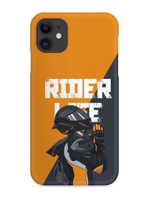 Rider Life Snap Case for Apple Iphone 11 Zapvi