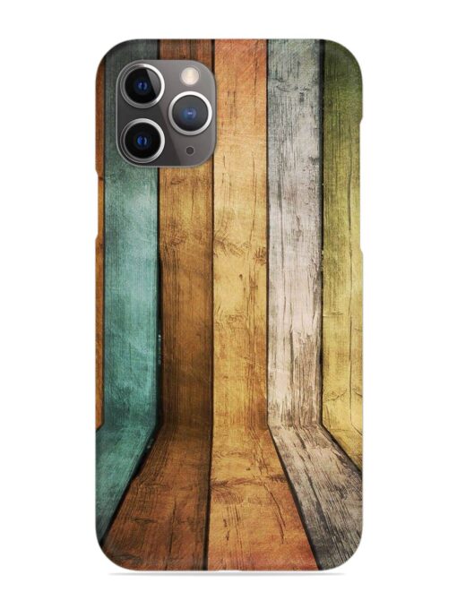 Wooden Realistic Art Snap Case for Apple Iphone 11 Pro Zapvi