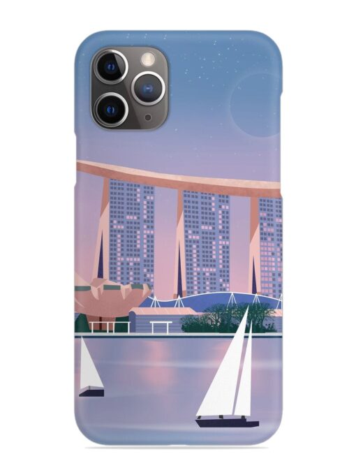 Singapore Scenery Architecture Snap Case for Apple Iphone 11 Pro Zapvi