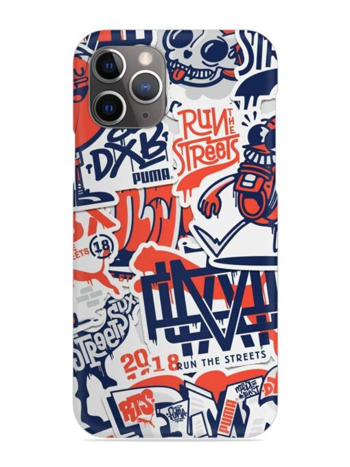 Run The Street Snap Case for Apple Iphone 11 Pro