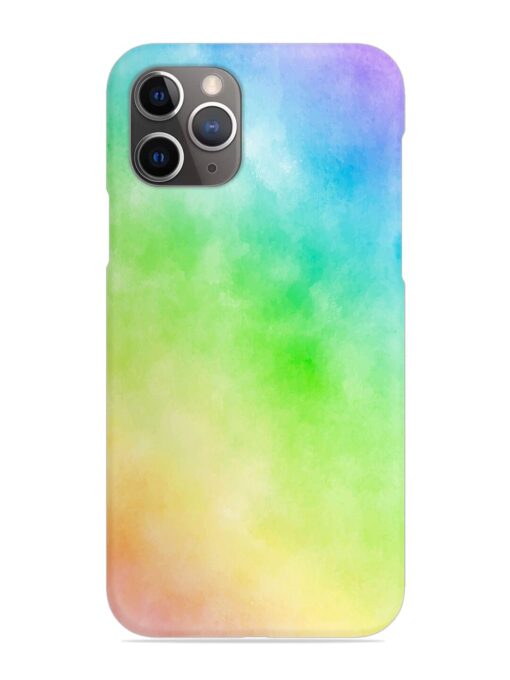 Watercolor Mixture Snap Case for Apple Iphone 11 Pro