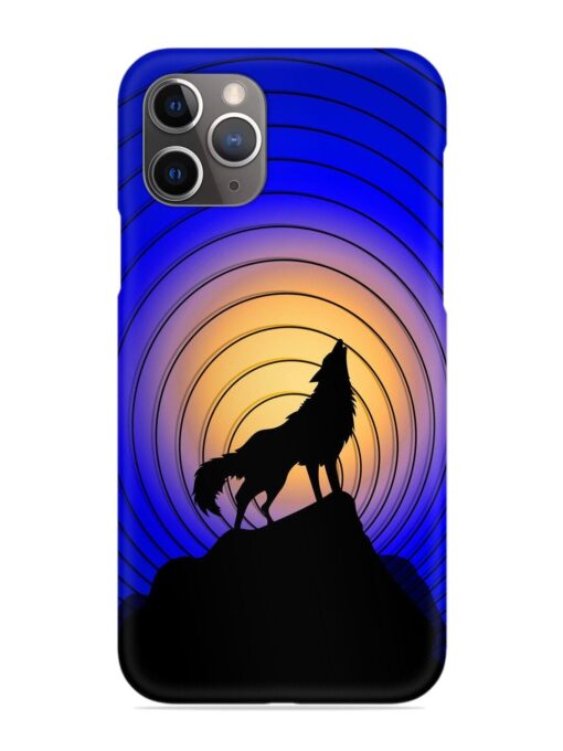 Fox Roaring Design Snap Case for Apple Iphone 11 Pro Zapvi