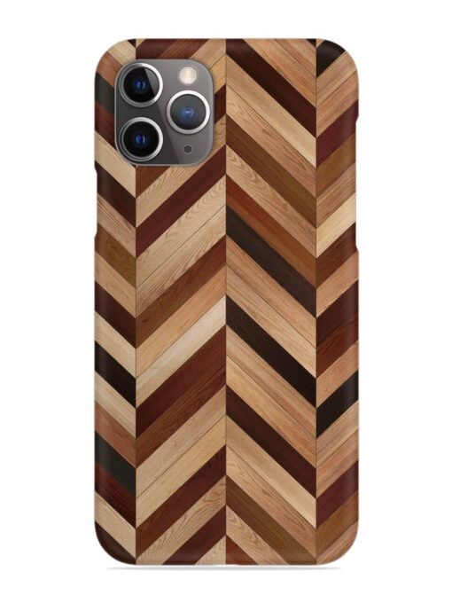 Seamless Wood Parquet Snap Case for Apple Iphone 11 Pro Zapvi