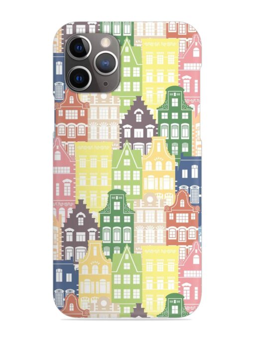 Seamless Shapes Pattern Snap Case for Apple Iphone 11 Pro Zapvi