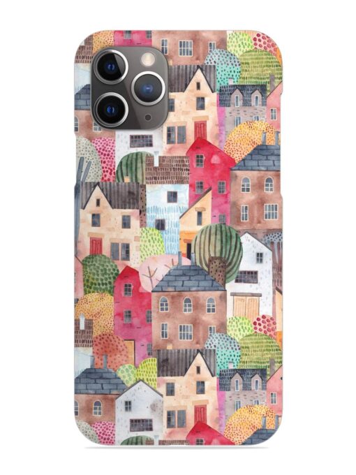 Abstract Seamless Pattern Snap Case for Apple Iphone 11 Pro Zapvi