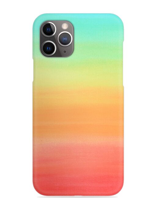 Background Sky Watercolor Snap Case for Apple Iphone 11 Pro