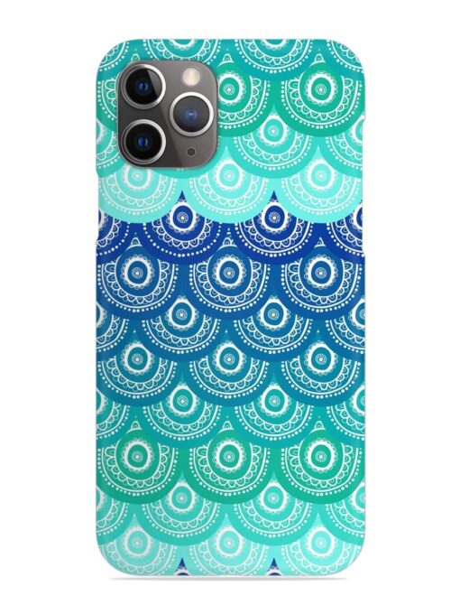 Ethnic Seamless Pattern Snap Case for Apple Iphone 11 Pro Zapvi