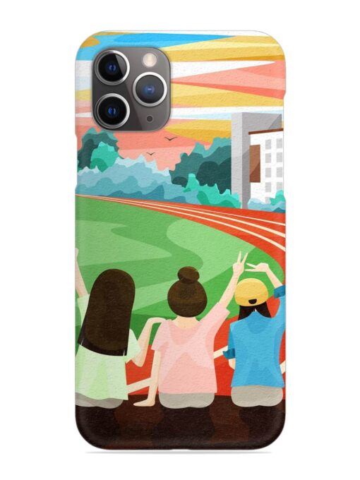 School Playground Snap Case for Apple Iphone 11 Pro