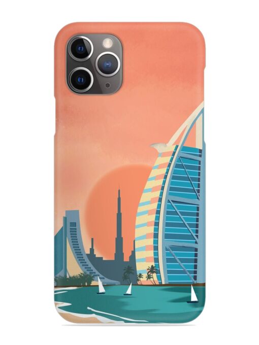 Dubai Architectural Scenery Snap Case for Apple Iphone 11 Pro Max Zapvi