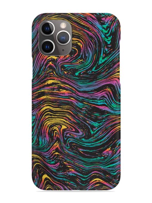 Abstract Liquid Colors Snap Case for Apple Iphone 11 Pro Max