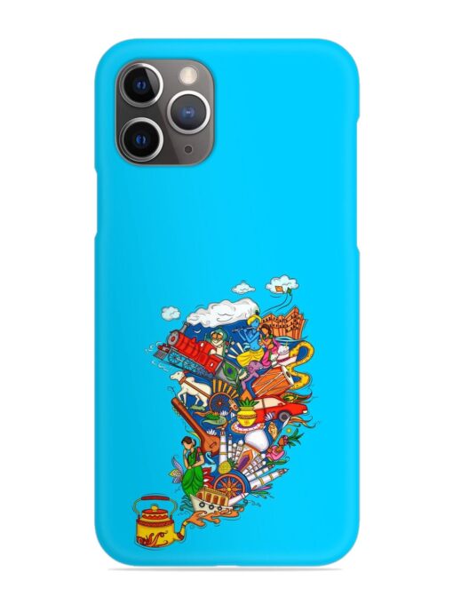 Vector Design Indian Snap Case for Apple Iphone 11 Pro Max Zapvi