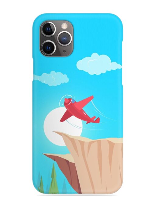 Small Planes In Flight Snap Case for Apple Iphone 11 Pro Max Zapvi