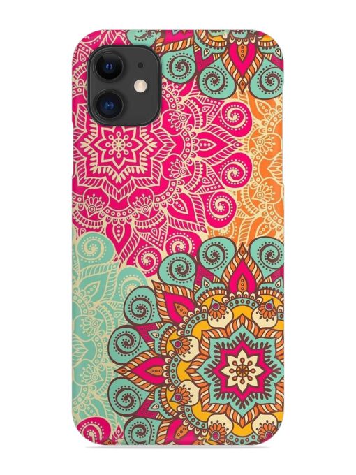 Mandala Seamless Snap Case for Apple Iphone 12 Zapvi