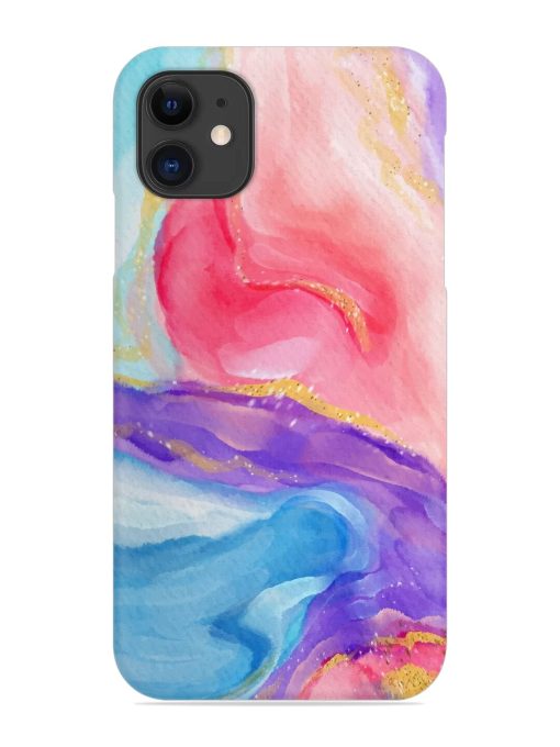 Watercolor Gradient Snap Case for Apple Iphone 12 Zapvi